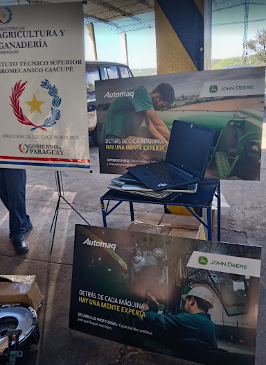 Entrega de donación al Instituto Técnico Superior Agronómico de Caacupé