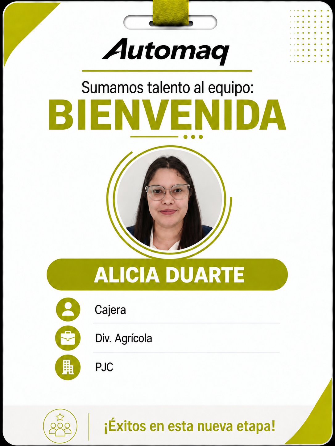 Nuevo ingreso