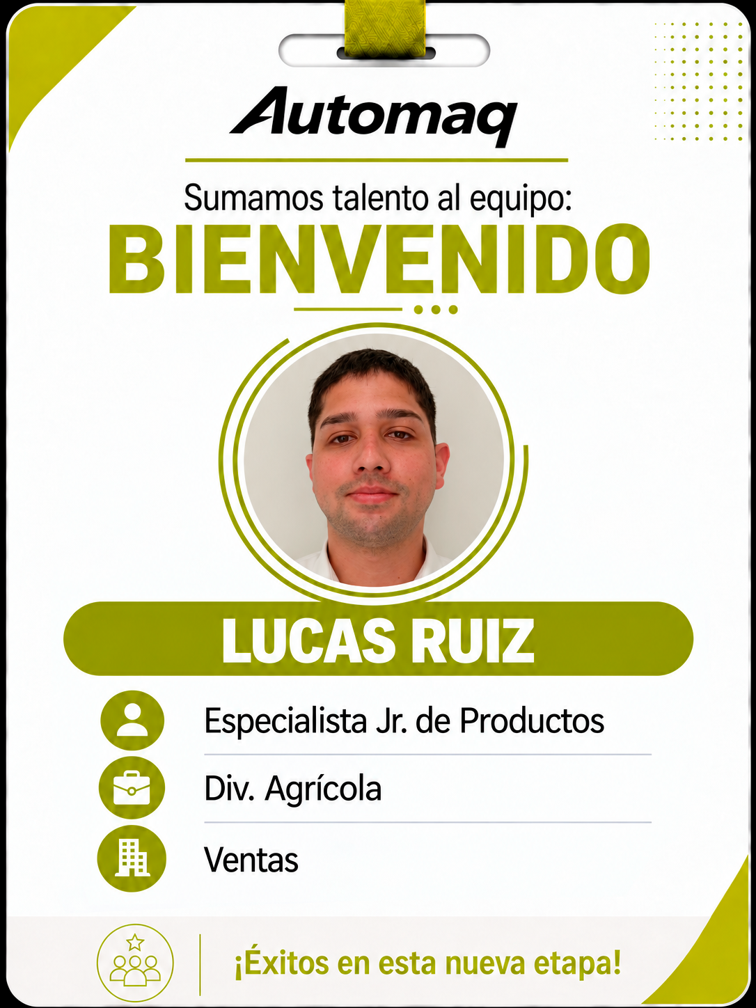 Nuevo ingreso