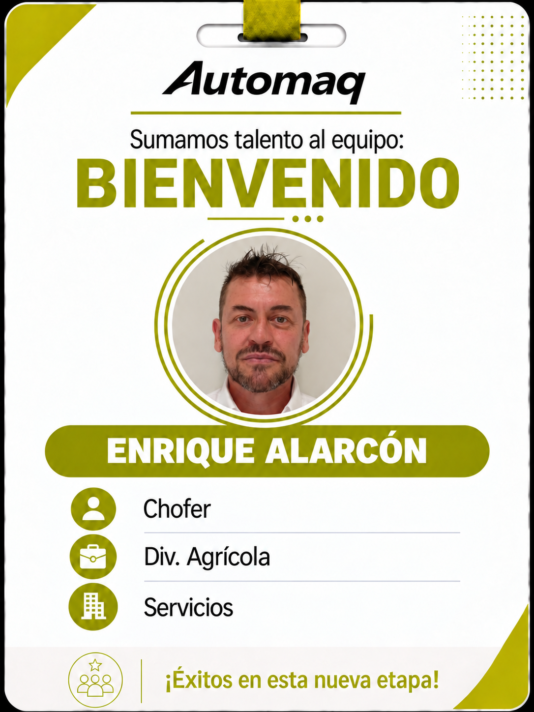 Nuevo ingreso