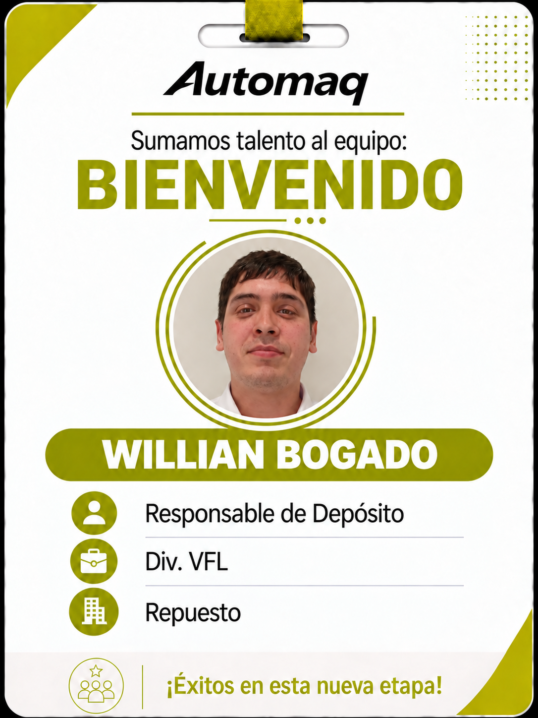 Nuevo ingreso